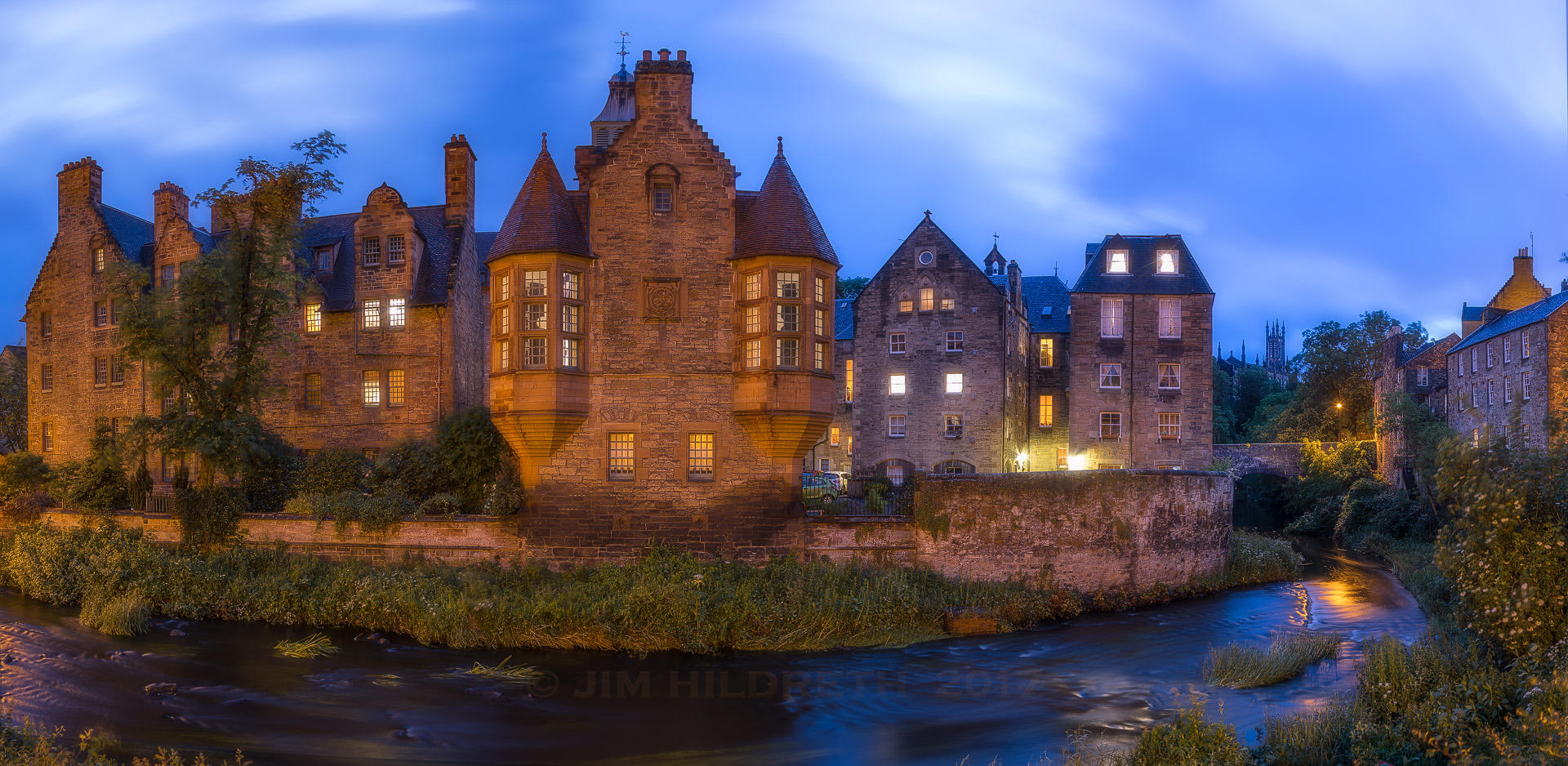 Evening in Edinburgh