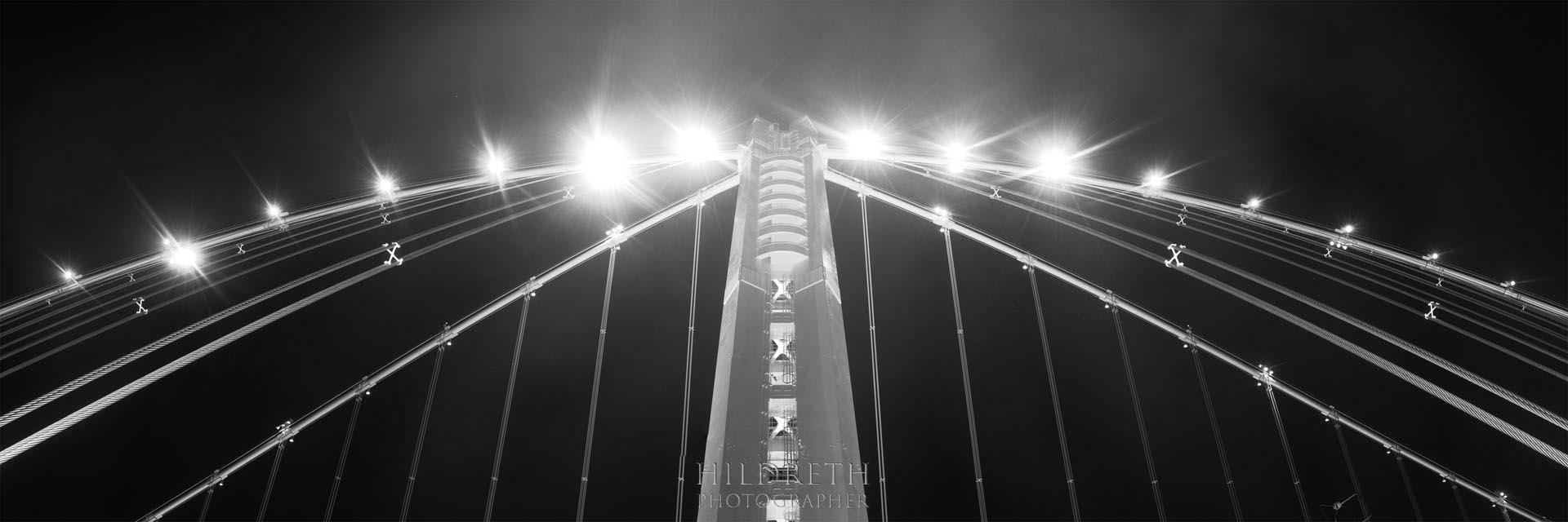 Bridge Cables Pano<br><br>
Print Ratio: 1x3