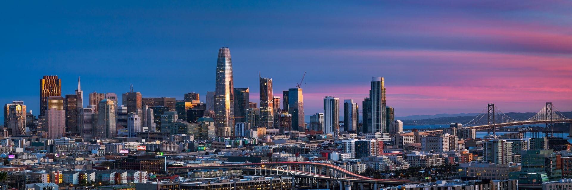 San Francisco Awakens<br><br>
Print Ratio: 1x3