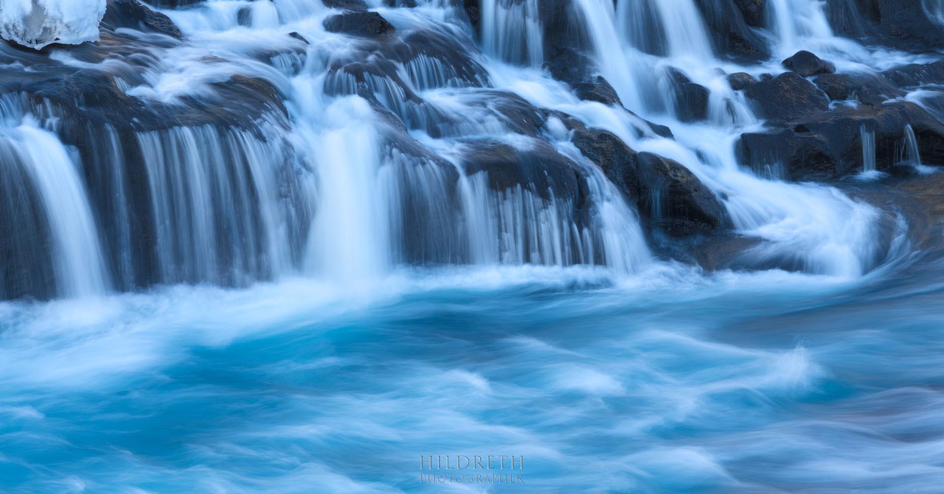 Blue Stream Falls<br><br>
Print Ratio: 1x2